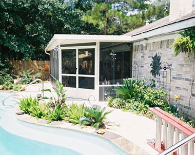 Poolside Screen Room